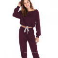 Womens Tracksuit Set Athletic Solid Outdoor